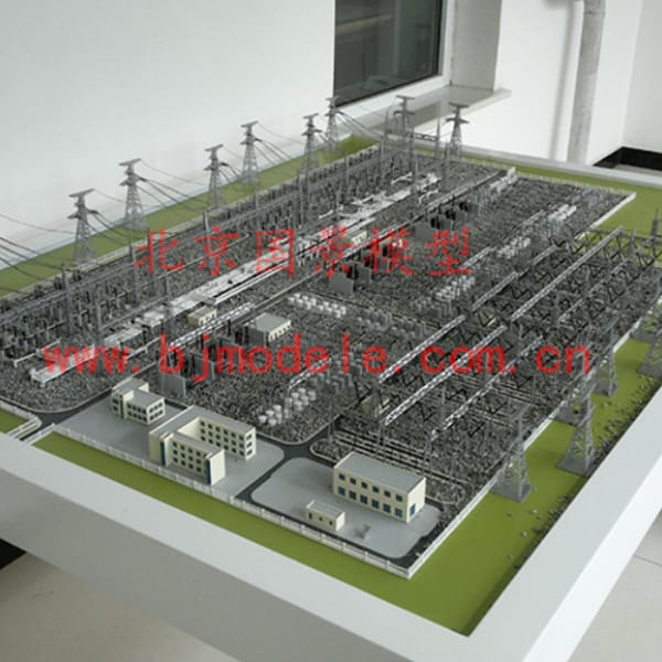 国家电网特高压变电站、晋东南、荆门-电力模型