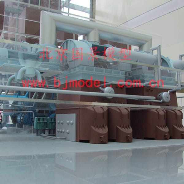 电厂生产流程模型-电力模型